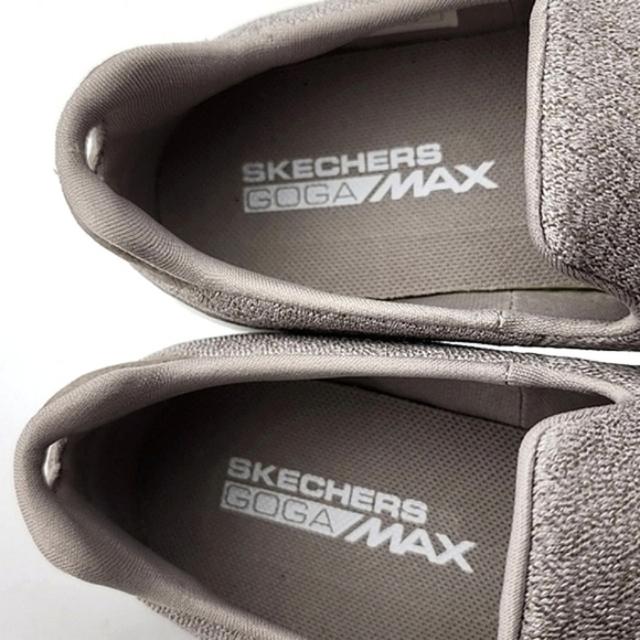 Skechers Performance Go Walk 4 Pursuit Walking Slip On Shoe Heathered Beige Sz 6 - Picture 10 of 16